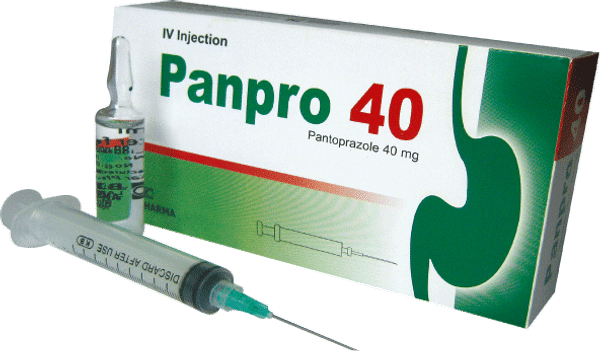 Panpro 40 mg/vial Packaging