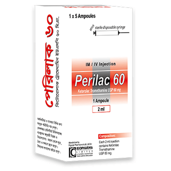 Perilac 60 mg/2 ml Packaging