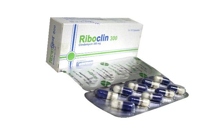 Riboclin 300 mg Packaging