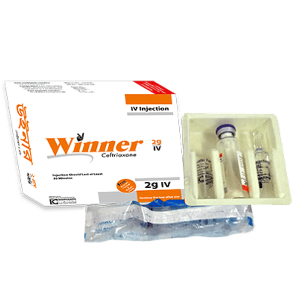 Winner 2 gm/vial Packaging