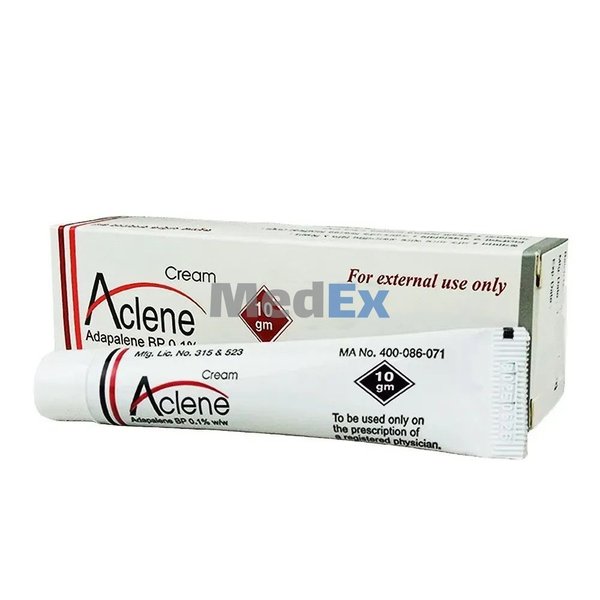 Aclene 0.1% Packaging