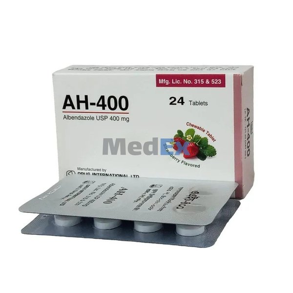 AH 400 mg Packaging