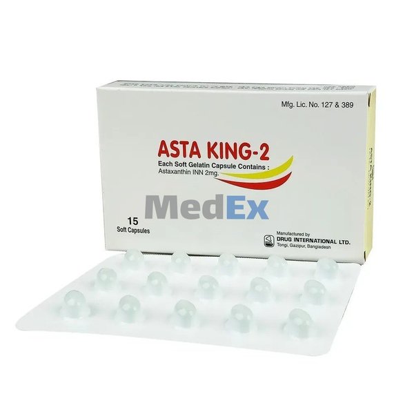 Asta King 2 mg Packaging