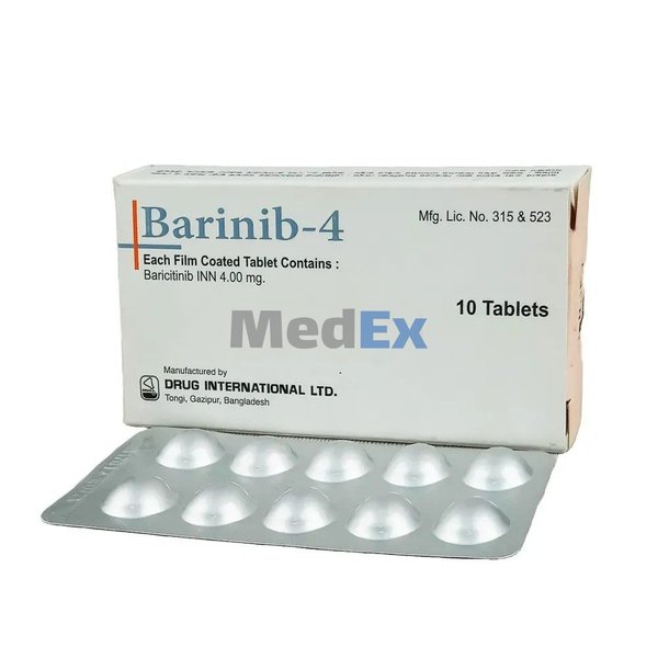 Barinib 4 mg Packaging