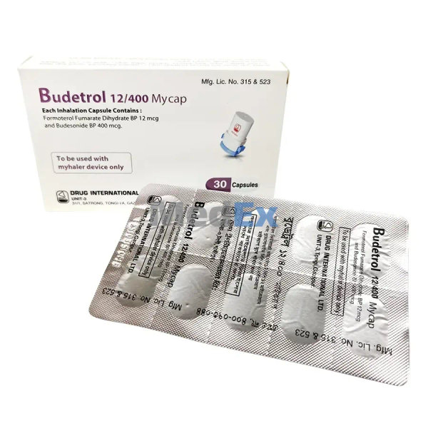 Budetrol 400 mcg+12 mcg Packaging