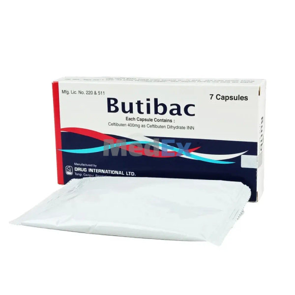 Butibac 400 mg Packaging