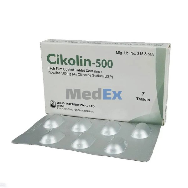 Cikolin 500 mg Packaging