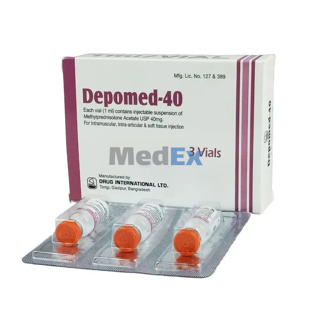Depomed 40 mg/ml Packaging