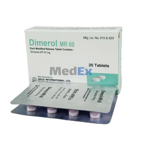 Dimerol MR 60 mg Packaging