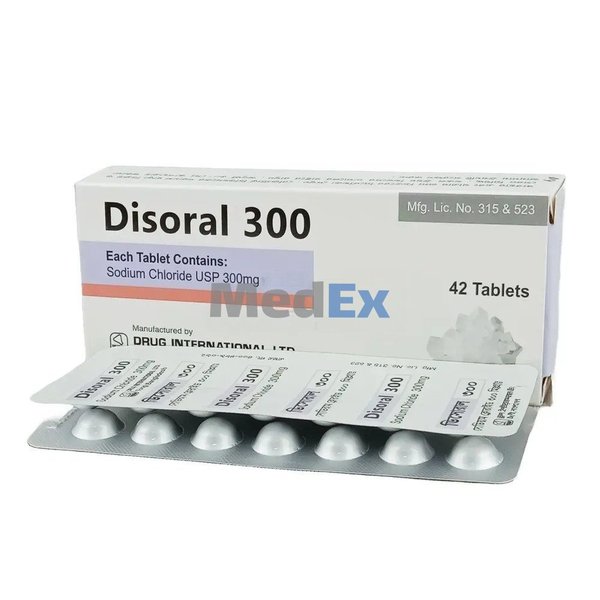 Disoral 300 mg Packaging