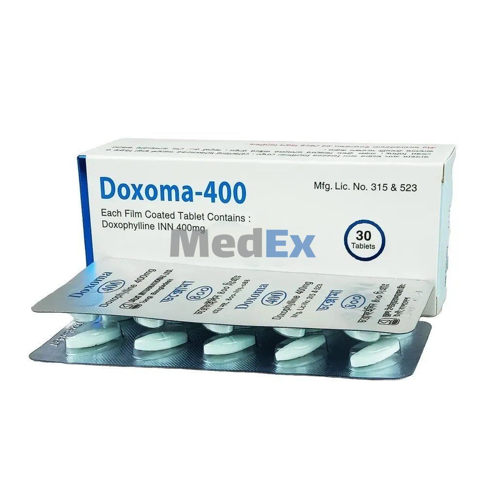 Doxoma 400 mg Packaging
