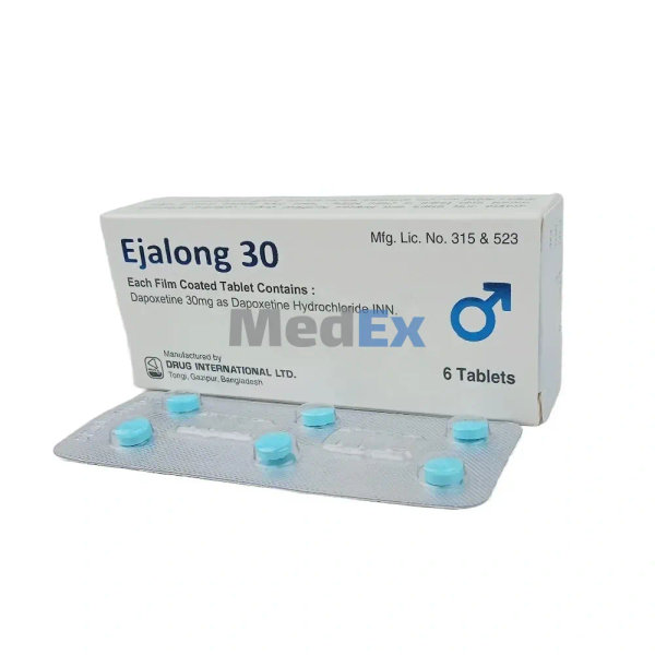 Ejalong 30 mg Packaging