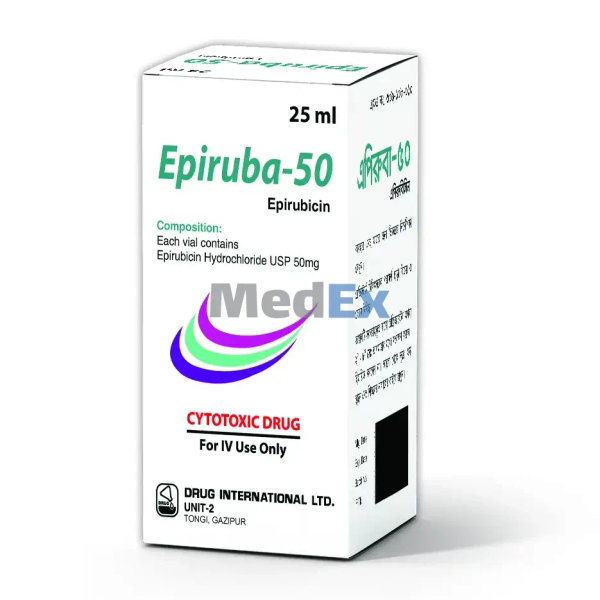 Epiruba 2 mg/ml Packaging