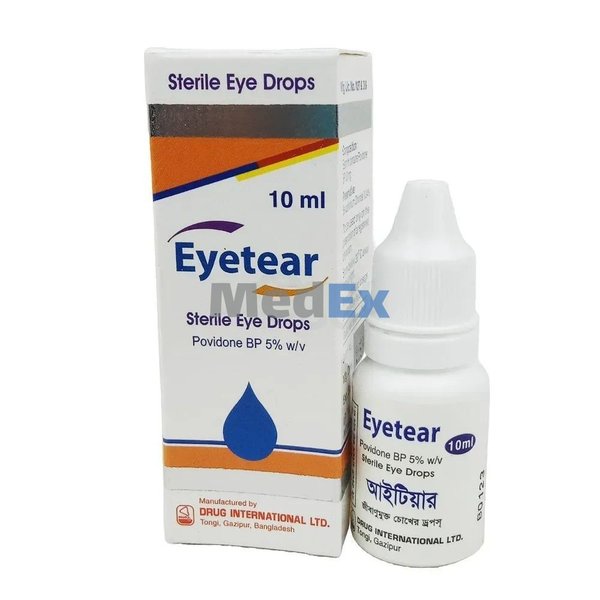 Eyetear 5% v/v Packaging
