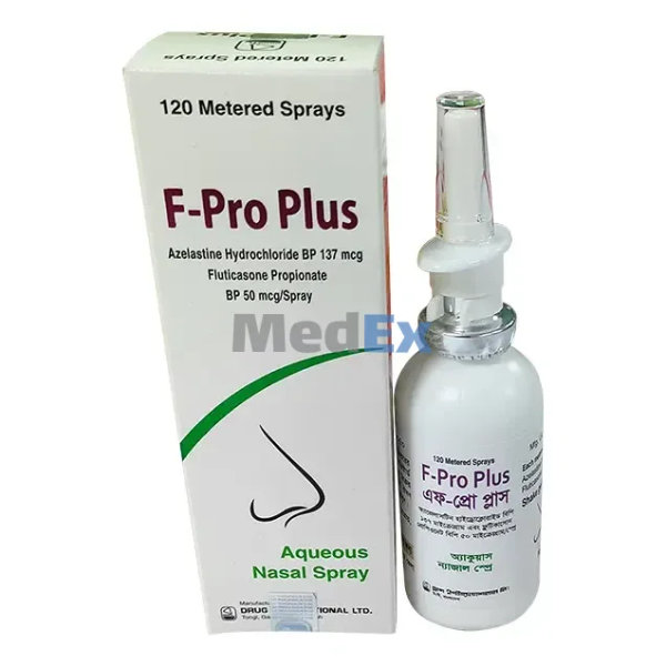 F-Pro Plus (137 mcg+50 mcg)/spray Packaging