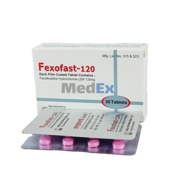 Fexofast 120 mg Packaging