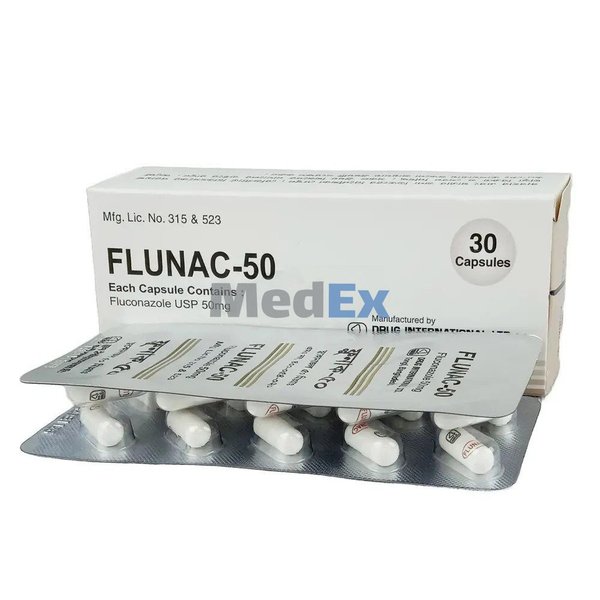 Flunac 50 mg Packaging