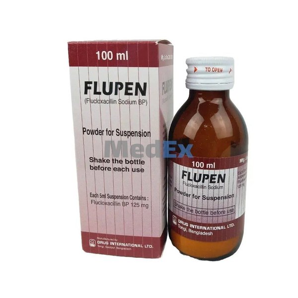Flupen 125 mg/5 ml Packaging
