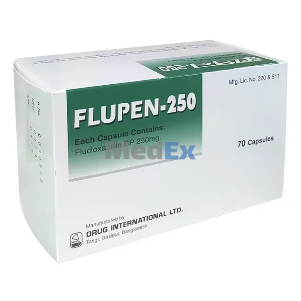 Flupen 250 mg Packaging