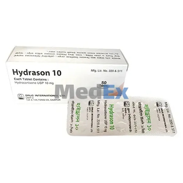 Hydrason 10 mg Packaging