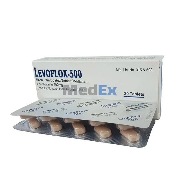 Levoflox 500 mg Packaging