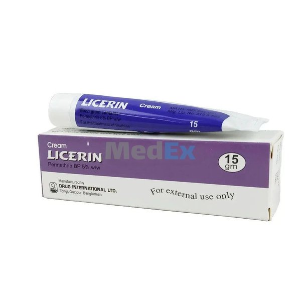 Licerin 5% w/w Packaging