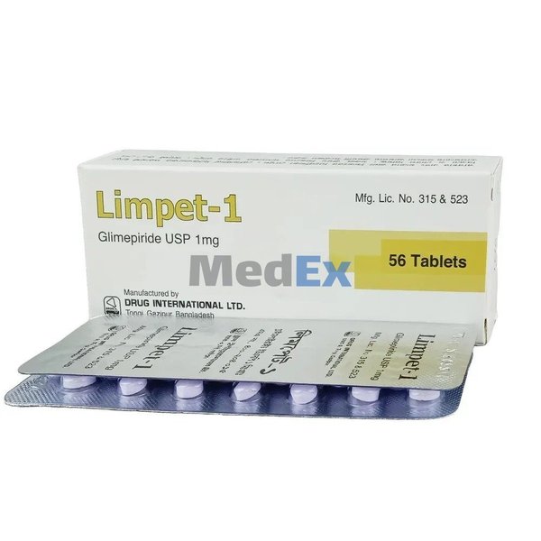 Limpet 1 mg Packaging