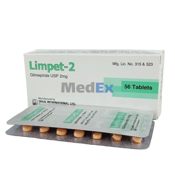 Limpet 2 mg Packaging
