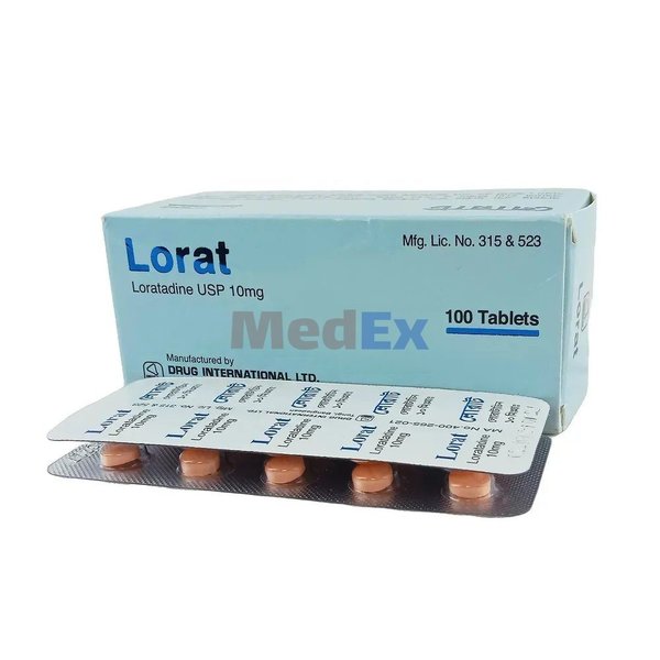 Lorat 10 mg Packaging
