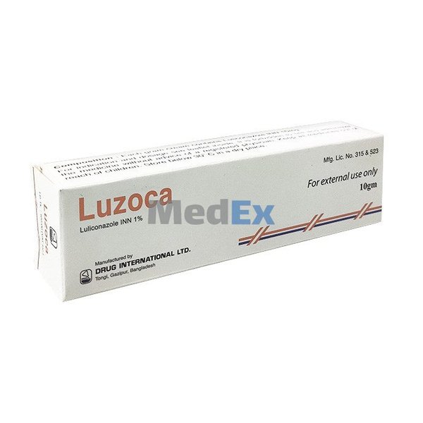 Luzoca 1% Packaging