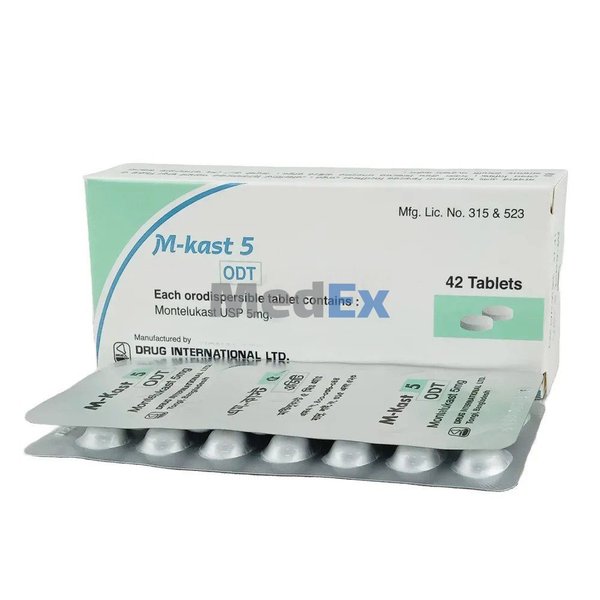 M-Kast 5 mg Packaging