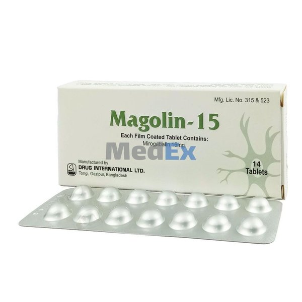 Magolin 15 mg Packaging
