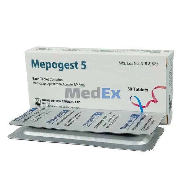 Mepogest 5 mg Packaging