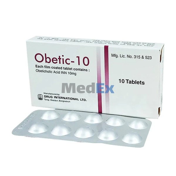 Obetic 10 mg Packaging