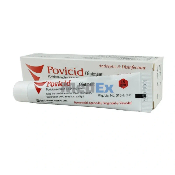 Povicid 5% w/w Packaging