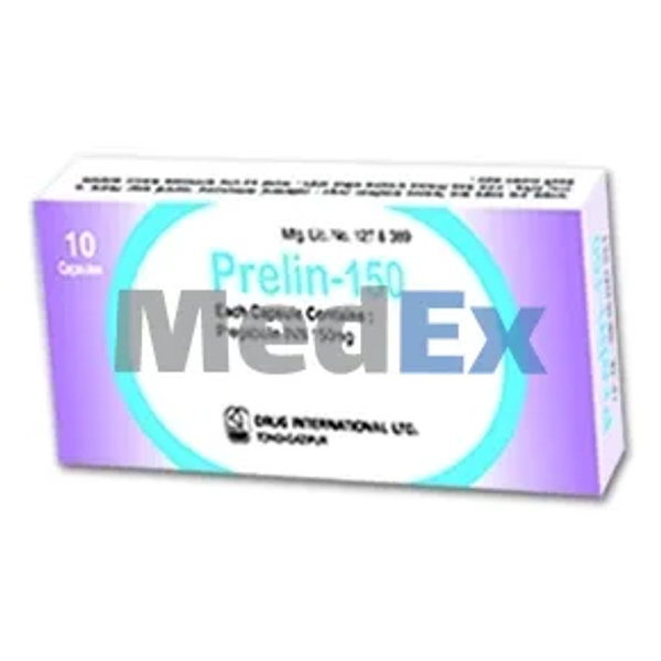 Prelin 150 mg Packaging