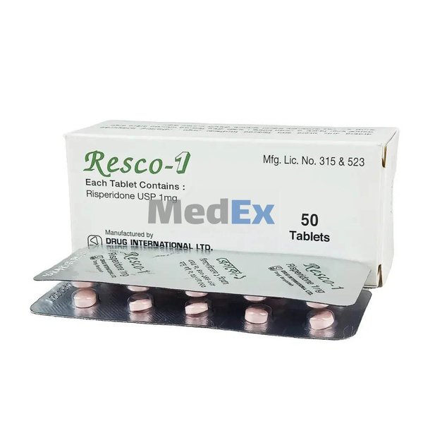 Resco 1 mg Packaging