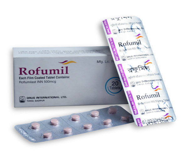 Rofumil 500 mcg Packaging