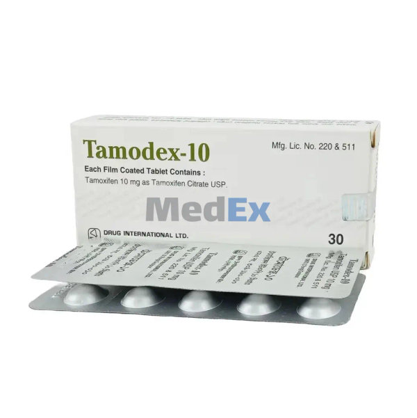 Tamodex 10 mg Packaging