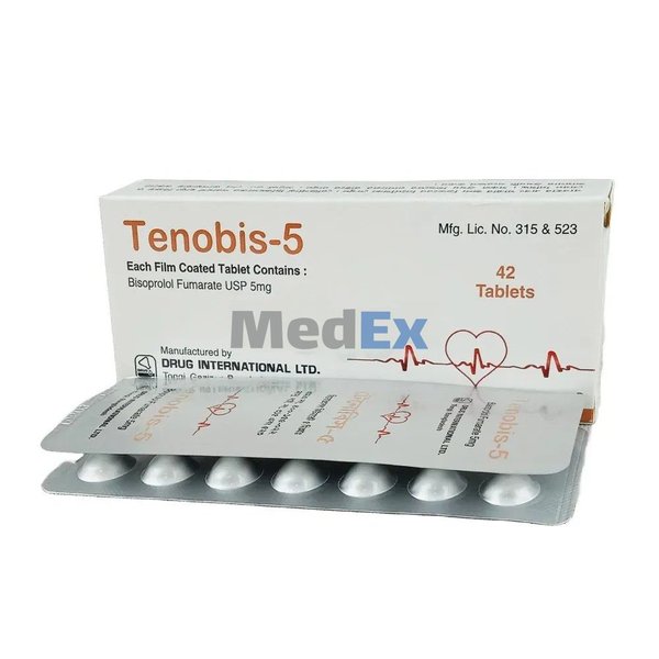 Tenobis 5 mg Packaging