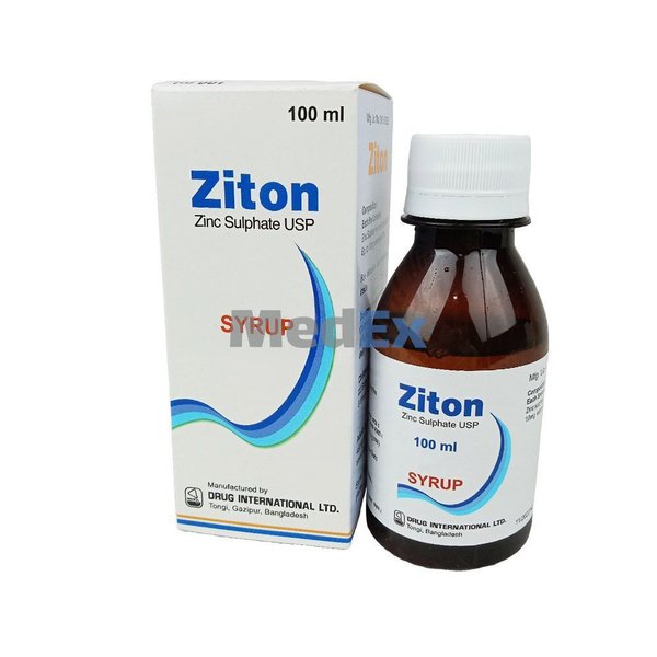 Ziton 10 mg/5 ml Packaging