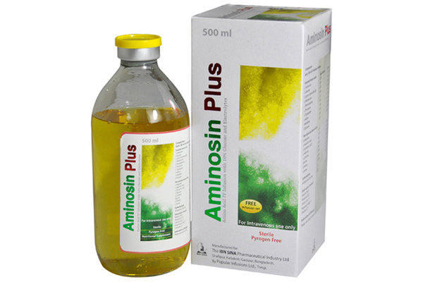 Aminosin Plus 7%+10% Packaging