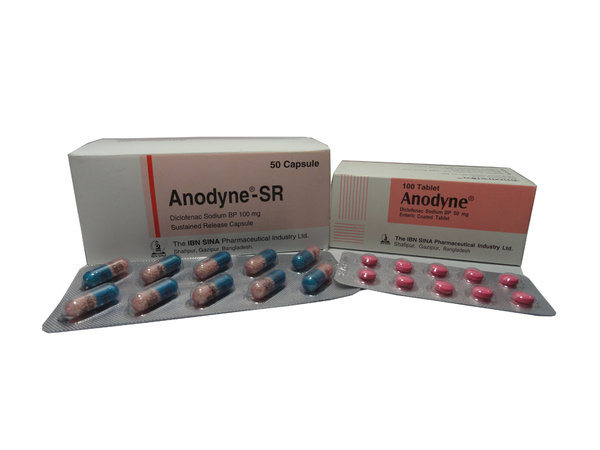 Anodyne 50 mg Packaging