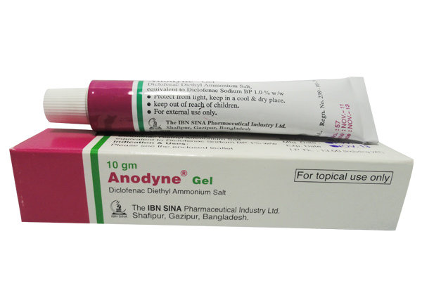 Anodyne SR 100 mg Packaging