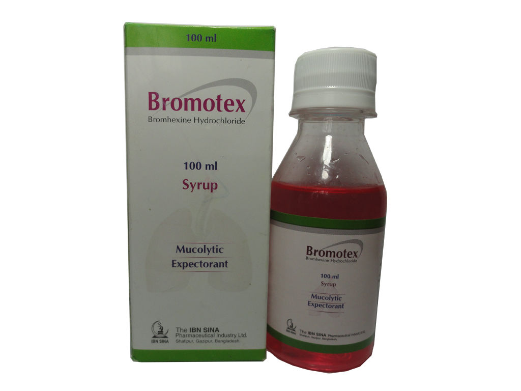 Bromotex 4 mg/5 ml Packaging