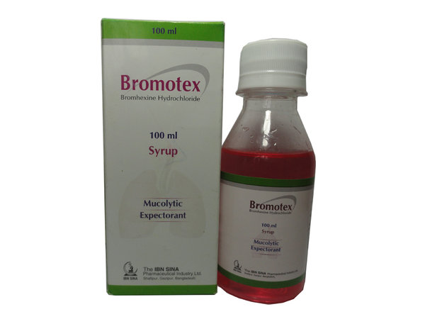 Bromotex 4 mg/5 ml Packaging