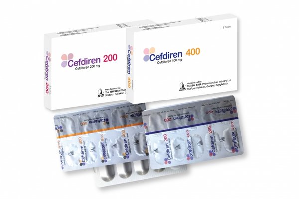 Cefdiren 400 mg Packaging