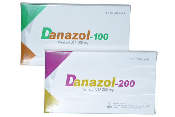 Danazol 100 mg Packaging