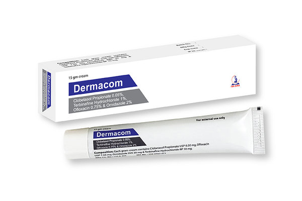 Dermacom 0.05%+0.75%+2%+1% Packaging