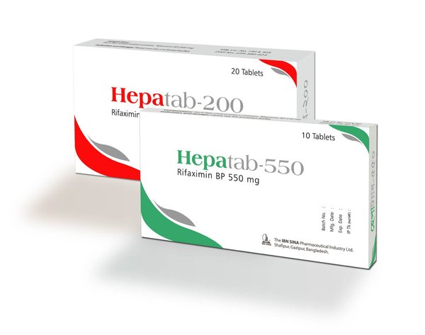 Hepatab 550 mg Packaging